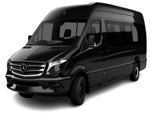 Sprinter minibus van BCB Drivers