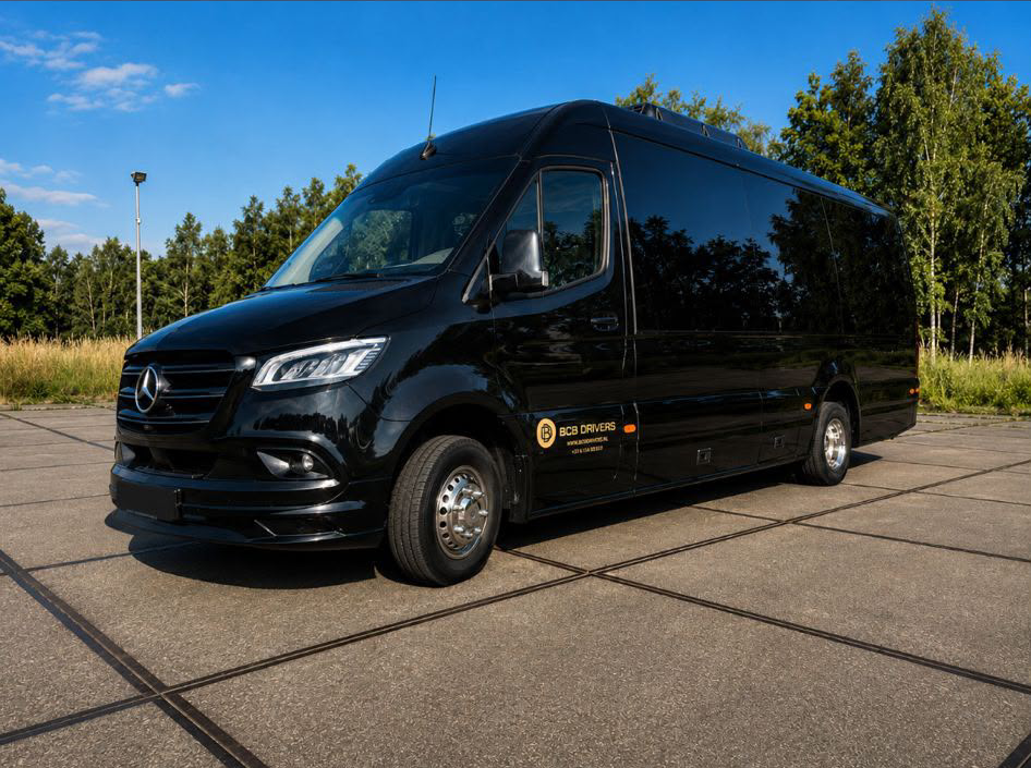 Voertuig van BCB Drivers voor groepsvervoer