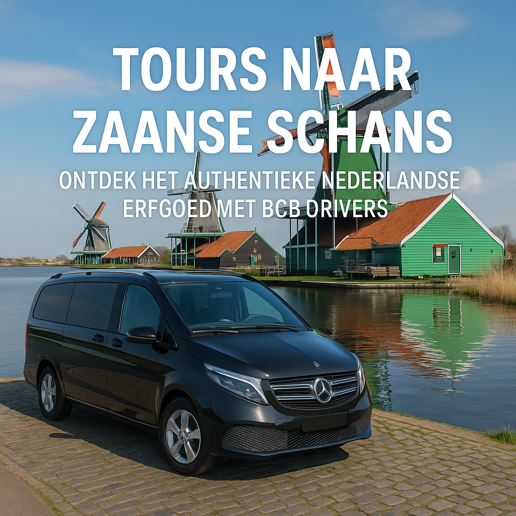 Afbeelding bij artikel: Tours naar Zaanse Schans: Ontdek het Authentieke Nederlandse Erfgoed met BCB Drivers